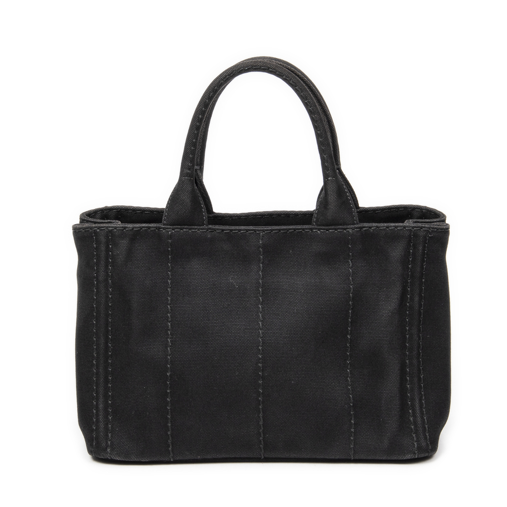 Prada Small Canapa Tote - Picture 5 of 10